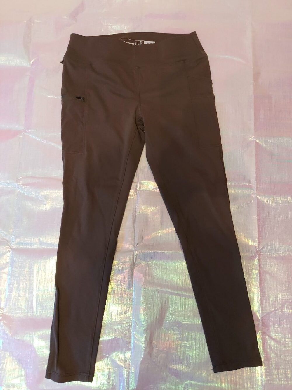 Carhartt Olive Fitted Work Pants Medium